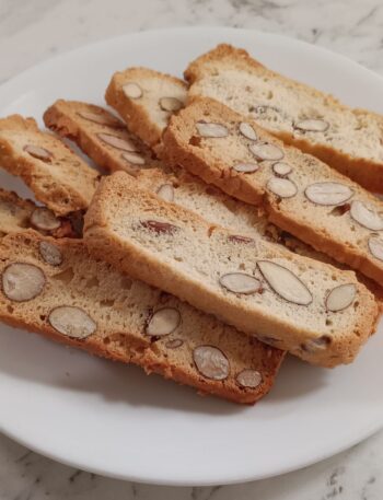 Double Vanilla & Almond Biscotti: