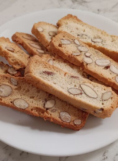 Double Vanilla & Almond Biscotti: