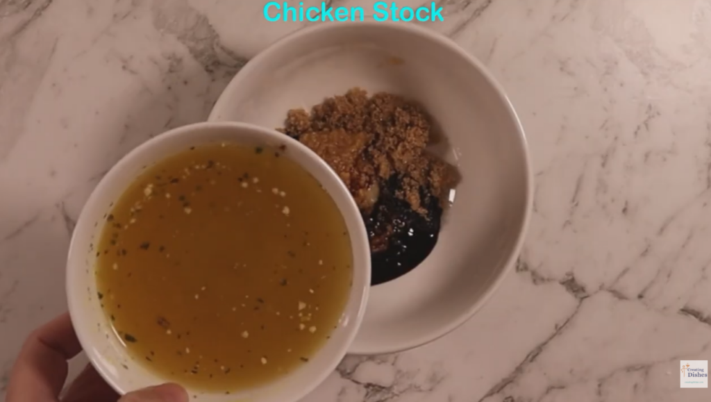 Sticky garlic lemon chicken sauce