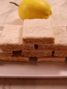 No-Bake Lemon Slice
