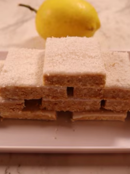 No-Bake Lemon Slice